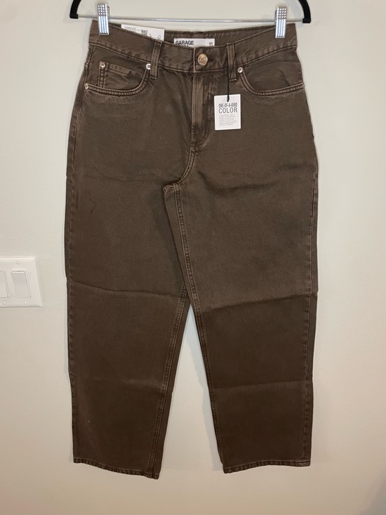 Garage Denim - Garage Low Rise Baggy Jean Diesel Brown Women’s Size 1/25 MSRP$75 NWT RARE